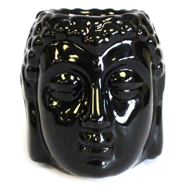 Diffuseur huiles essentielles - petit Bouddha face noir shop Spirituel