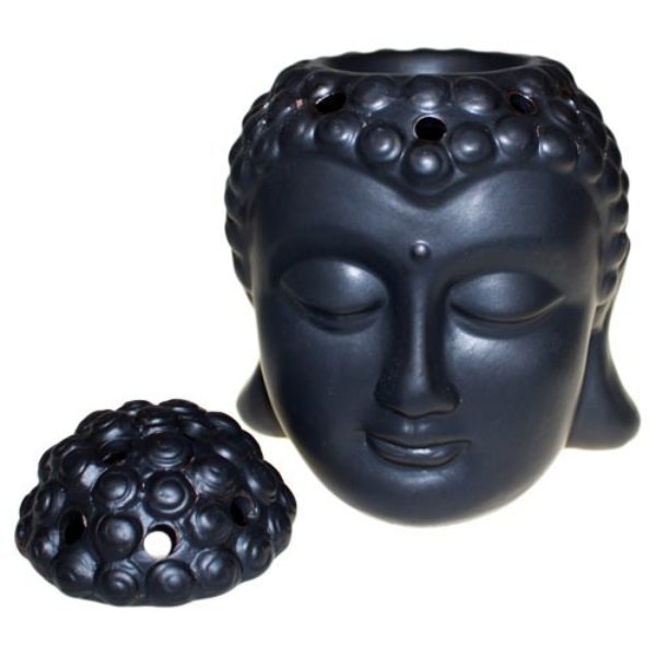 Diffuseur huiles essentielles Bouddha noir Shop Spirituel