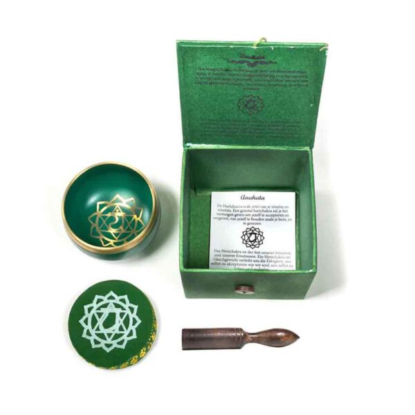 Bol chantant chakra du cœur - Chakra 4 Shop Spirituel