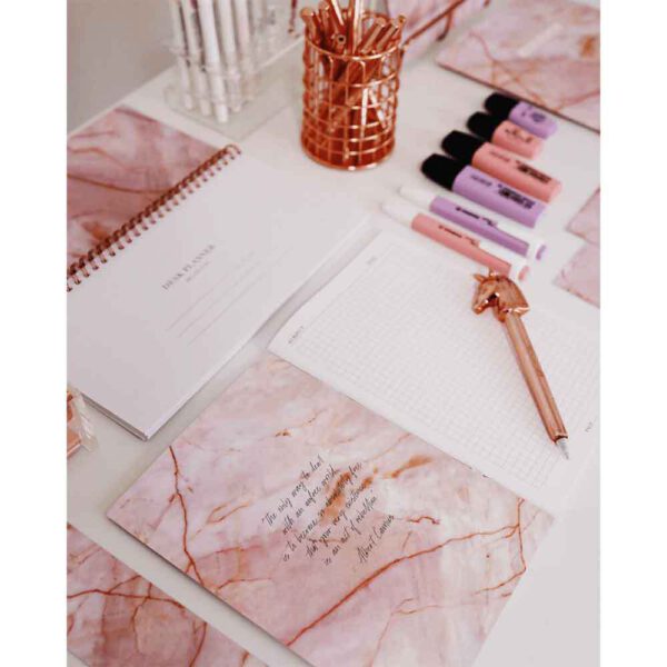 Cahier Quartz Rose A5 - Shop Spirituel