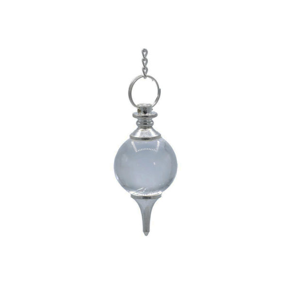 Pendule Cristal de roche Pierre précieuse Shop Spirituel