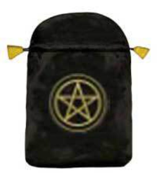 Pochette / bourse pour cartes Tarot - Pentagramme - Shop Spirituel