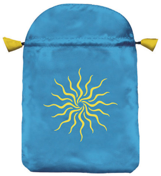 Pochette / bourse pour cartes Tarot - Soleil - Shop Spirituel