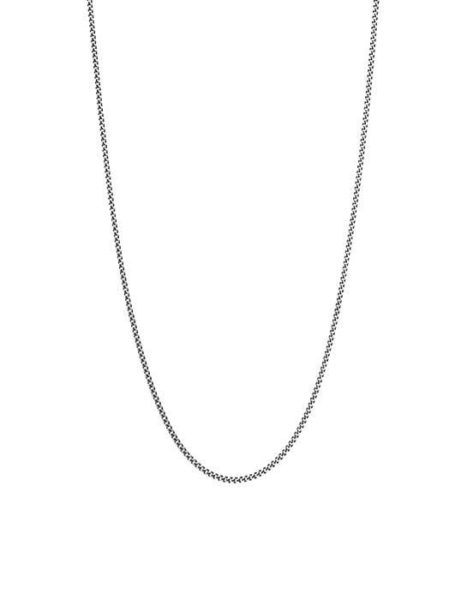 Collier en argent avec fermoir mousqueton Shop Spirituel