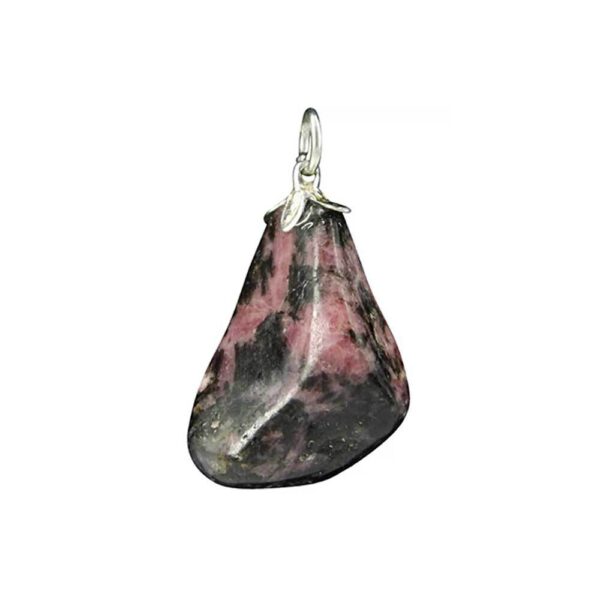 Pendentif en pierre précieuse Rhodonite Shop Spirituel