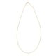 Collier en acier avec fermoir mousqueton - argenté- Shop Spirituel 2