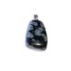 Pendentif pierre précieuse Obsidienne Neige Shop Spirituel