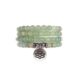 Bracelet Mala de pierres précieuses Perles d'Aventurine Verte Shop Spirituel