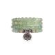 Bracelet Mala de pierres précieuses Perles d'Aventurine Verte Shop Spirituel