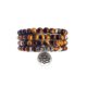 Bracelet Mala de pierres précieuses Perles d'oeil de tigre Shop Spirituel