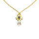 Collier ange en cristal avril pierre precieuse Cristal de roche Shop Spirituel