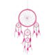 Grand Attrape-rêves Rose Shop Spirituel