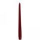 Bougie gothique bordeaux 24 cm - 12 pièces - Shop Spirituel Web