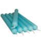 Bougie gothique turquoise 21 cm - 6 pièces - Shop Spirituel Web