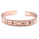 Bracelet inspiration - voyage autour du monde - couleur bronze (1 pièce) - Shop Spirituel