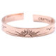 Bracelet inspiration - coucher du soleil - couleur bronze (1 pièce) - Shop spirituel