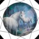 Attrape-rêves - Lisa Parker - Licorne gros plan - Shop Spirituel