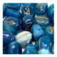 Jeu d'Oracle des Runes - Onyx Bleu  - Close up